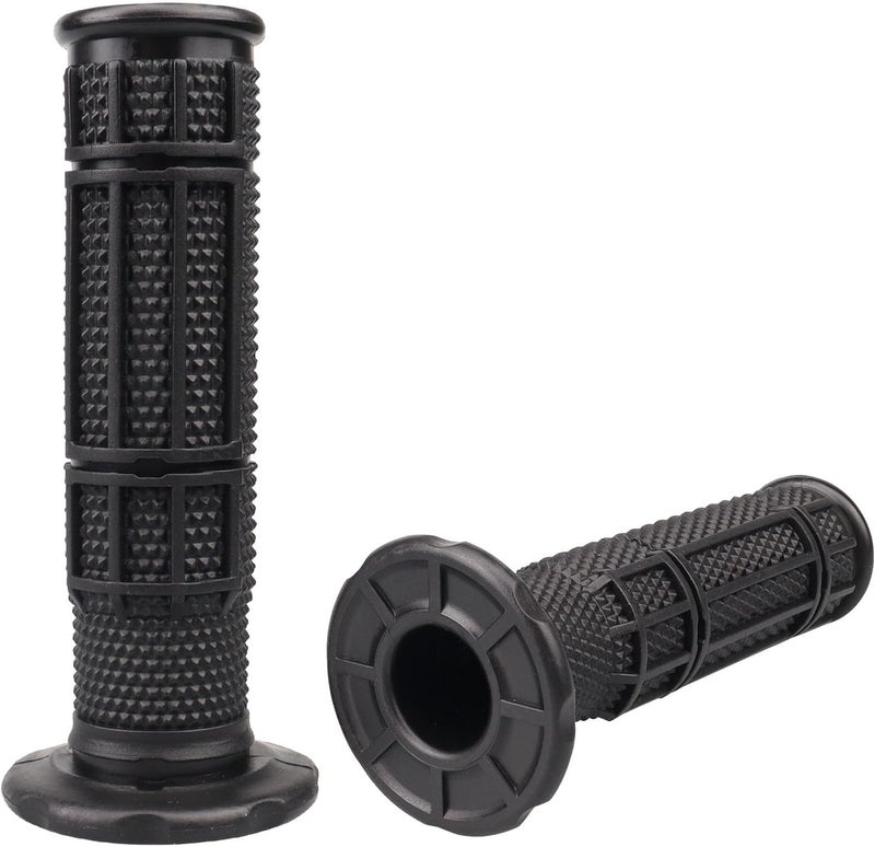 APPYU 7/8'' ATV Grips Upgrade Universal Handlebar Grips Soft Rubber Thumb Throttle Motorcycle Grip for Polaris Kid Youth 4 Wheeler Quad 400ex Banshee Blaster Raptor 350 Warrior 350 Raptor 660 - Image 1